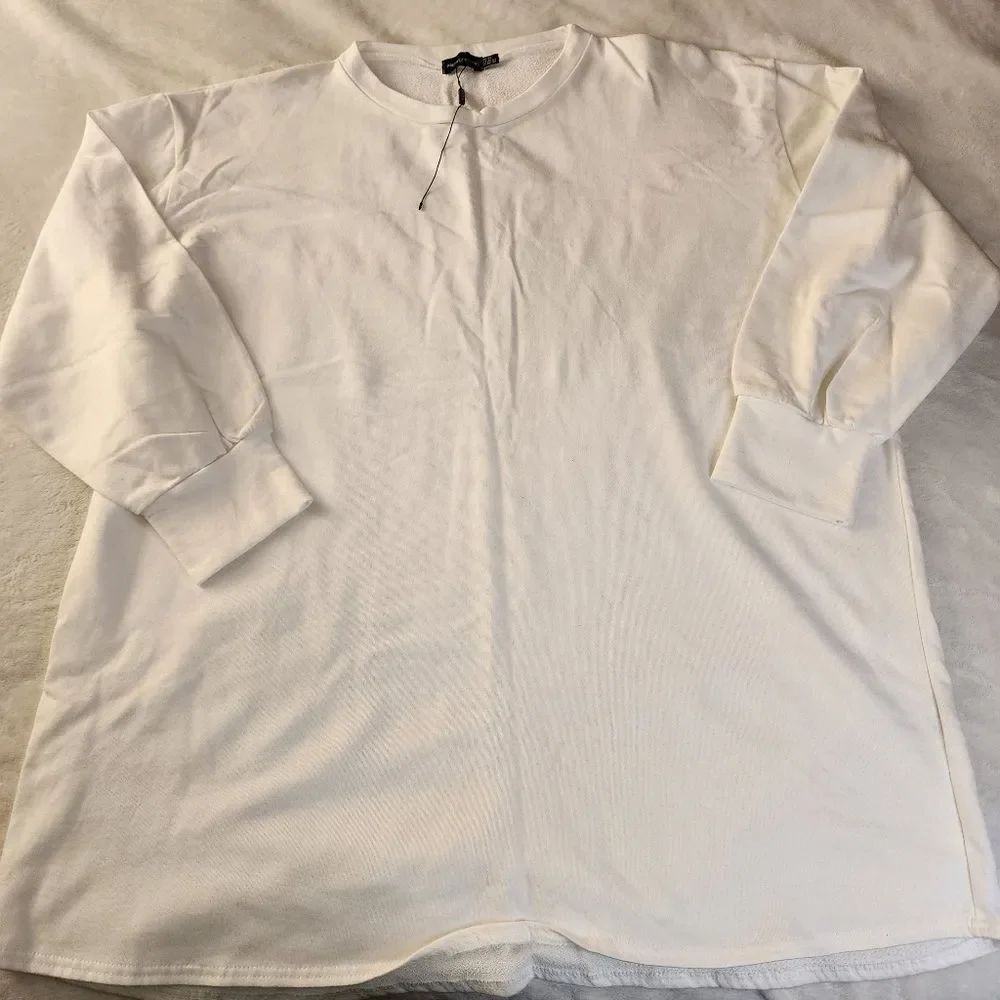 Pretty Little Thing Wedgie Long Sleeve Sweatshirt Size 12 NWOT